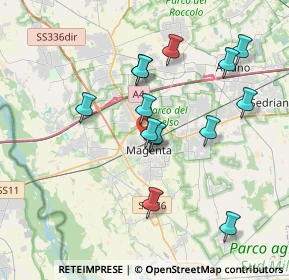 Mappa Via Espinasse, 20031 Magenta MI, Italia (3.40643)