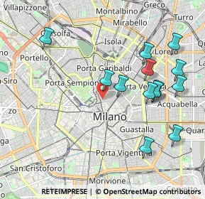 Mappa Via del Carmine, 20121 Milano MI, Italia (2.11846)