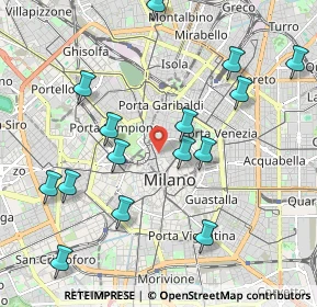 Mappa Via del Carmine, 20121 Milano MI, Italia (2.208)