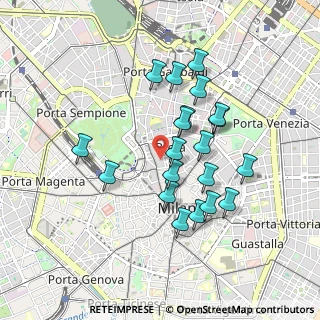 Mappa Via del Carmine, 20121 Milano MI, Italia (0.81)