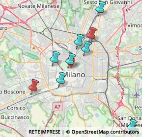 Mappa Via del Carmine, 20121 Milano MI, Italia (5.06)