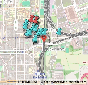 Mappa Via Francesco Villa, 20134 Milano MI, Italia (0.3475)