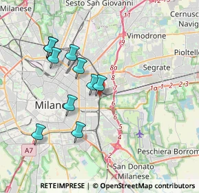 Mappa Via Francesco Villa, 20134 Milano MI, Italia (3.58818)