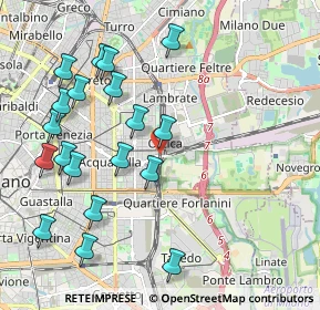 Mappa Via Francesco Villa, 20134 Milano MI, Italia (2.25263)