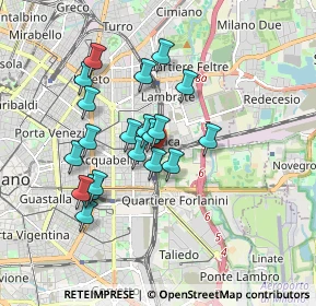 Mappa Via Francesco Villa, 20134 Milano MI, Italia (1.511)