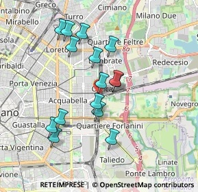 Mappa Via Francesco Villa, 20134 Milano MI, Italia (1.63267)