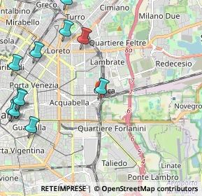 Mappa Via Francesco Villa, 20134 Milano MI, Italia (2.88455)