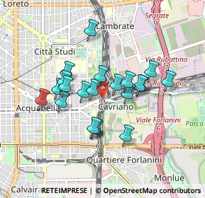 Mappa Via Francesco Villa, 20134 Milano MI, Italia (0.722)