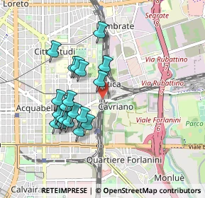 Mappa Via Francesco Villa, 20134 Milano MI, Italia (0.8305)