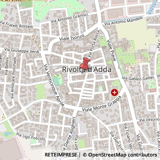 Mappa Piazza Vittorio Emanuele II,  10, 26027 Rivolta d'Adda, Cremona (Lombardia)