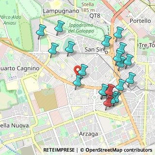 Mappa Via Alfonso Capecelatro, 20148 Milano MI, Italia (1.064)