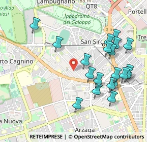 Mappa Via Alfonso Capecelatro, 20148 Milano MI, Italia (1.061)