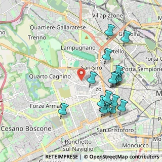 Mappa Via Alfonso Capecelatro, 20148 Milano MI, Italia (2.00824)
