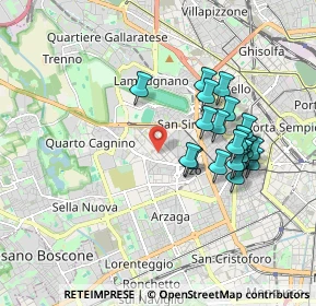 Mappa Via Alfonso Capecelatro, 20148 Milano MI, Italia (1.685)
