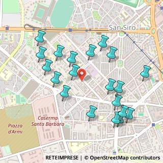 Mappa Via Alfonso Capecelatro, 20148 Milano MI, Italia (0.523)