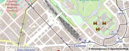 Mappa Milan