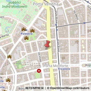 Mappa Via Gioacchino Rossini, 5, 20122 Milano, Milano (Lombardia)