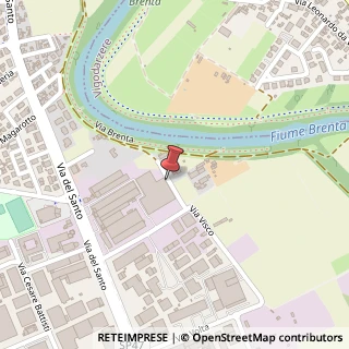 Mappa Via Braie, 62, 35010 Limena, Padova (Veneto)