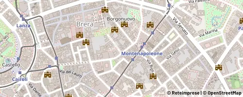 Mappa Milano