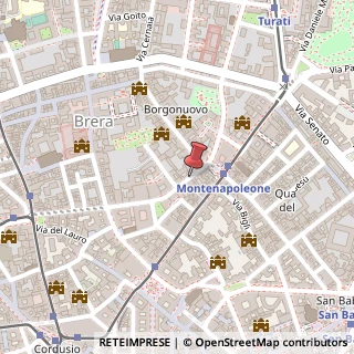 Mappa Via Monte di Piet?,  19, 20121 Milano, Milano (Lombardia)