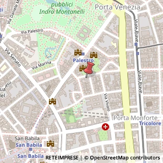 Mappa Via Cappuccini, 4, 20122 Milano, Milano (Lombardia)