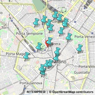 Mappa Via Quintino Sella, 20121 Milano MI, Italia (0.9485)