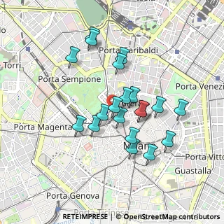 Mappa Via Quintino Sella, 20121 Milano MI, Italia (0.7755)