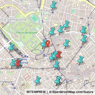 Mappa Via Quintino Sella, 20121 Milano MI, Italia (0.6345)