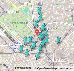 Mappa Via Quintino Sella, 20121 Milano MI, Italia (0.3755)