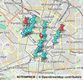 Mappa Via Quintino Sella, 20121 Milano MI, Italia (1.4235)