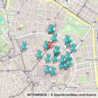 Mappa Via Montenapoleone angolo, 20121 Milano MI, Italia (0.3945)