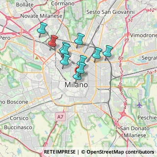Mappa Via Montenapoleone angolo, 20121 Milano MI, Italia (2.62545)