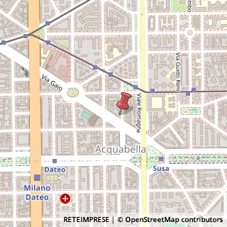 Mappa Via Giacinto Gallina, 1, 20129 Milano, Milano (Lombardia)