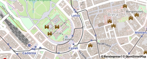 Mappa Milano