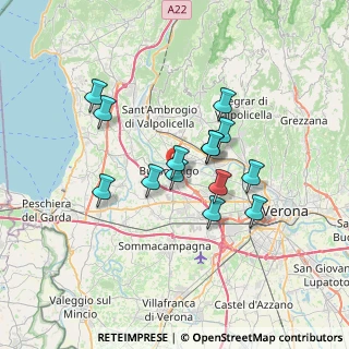 Mappa Via A. dall'Oca Bianca, 37012 Bussolengo VR, Italia (5.65571)