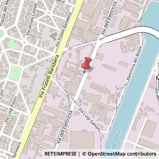 Mappa Via Elettricità, 3/D, 30100 Venezia, Venezia (Veneto)