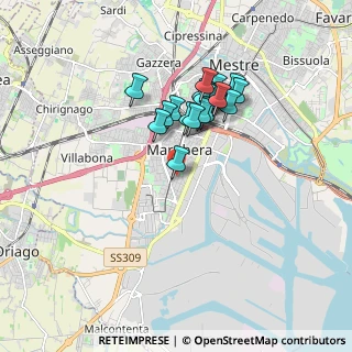 Mappa Via Isacco Pesaro, 30100 Venezia VE, Italia (1.444)