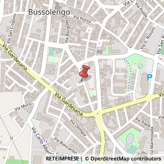 Mappa Via G D'Annunzio, 3, 37012 Bussolengo, Verona (Veneto)