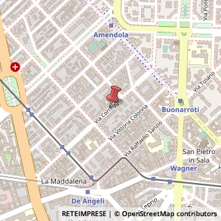 Mappa Via Correggio,  16, 20149 Milano, Milano (Lombardia)