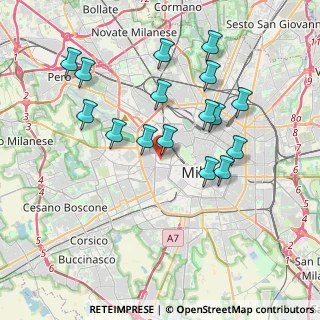 Mappa Via G, 20145 Milano MI, Italia (3.67625)