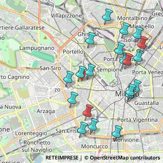 Mappa Via G, 20145 Milano MI, Italia (2.362)