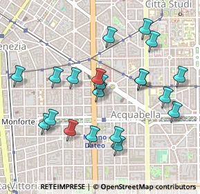 Mappa Via Francesco Nullo, 20129 Milano MI, Italia (0.491)