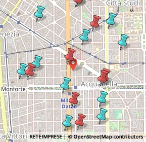 Mappa Via Francesco Nullo, 20129 Milano MI, Italia (0.6185)