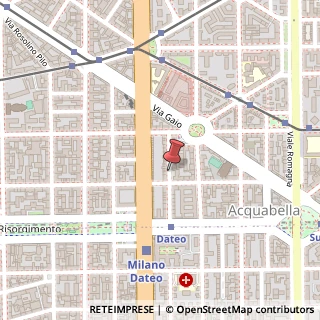 Mappa Via Francesco Nullo, 18, 20129 Milano, Milano (Lombardia)