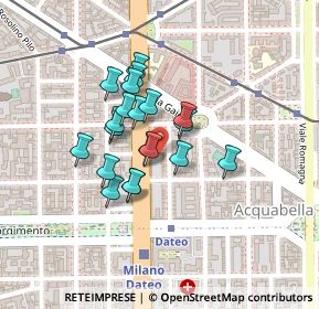 Mappa Via Francesco Nullo, 20129 Milano MI, Italia (0.155)