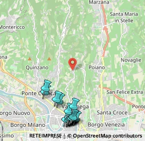 Mappa Via Santa Giuliana, 37128 Verona VR, Italia (2.758)