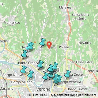 Mappa Via Santa Giuliana, 37128 Verona VR, Italia (2.4995)