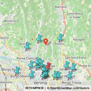 Mappa Via Santa Giuliana, 37128 Verona VR, Italia (2.8075)
