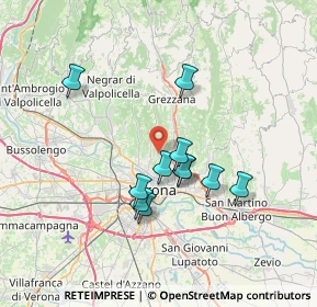 Mappa Via Santa Giuliana, 37128 Verona VR, Italia (5.91455)