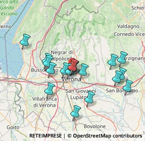 Mappa Via Santa Giuliana, 37128 Verona VR, Italia (13.10444)